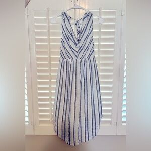 Striped Blue Dress sz. S